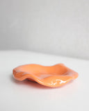 Small Oyster Dish, Orange