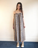 Leopard Midi Strap Dress