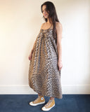 Leopard Midi Strap Dress