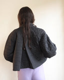Black Short Quilt Jacket