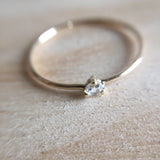 Diamond Rose Cut Ring