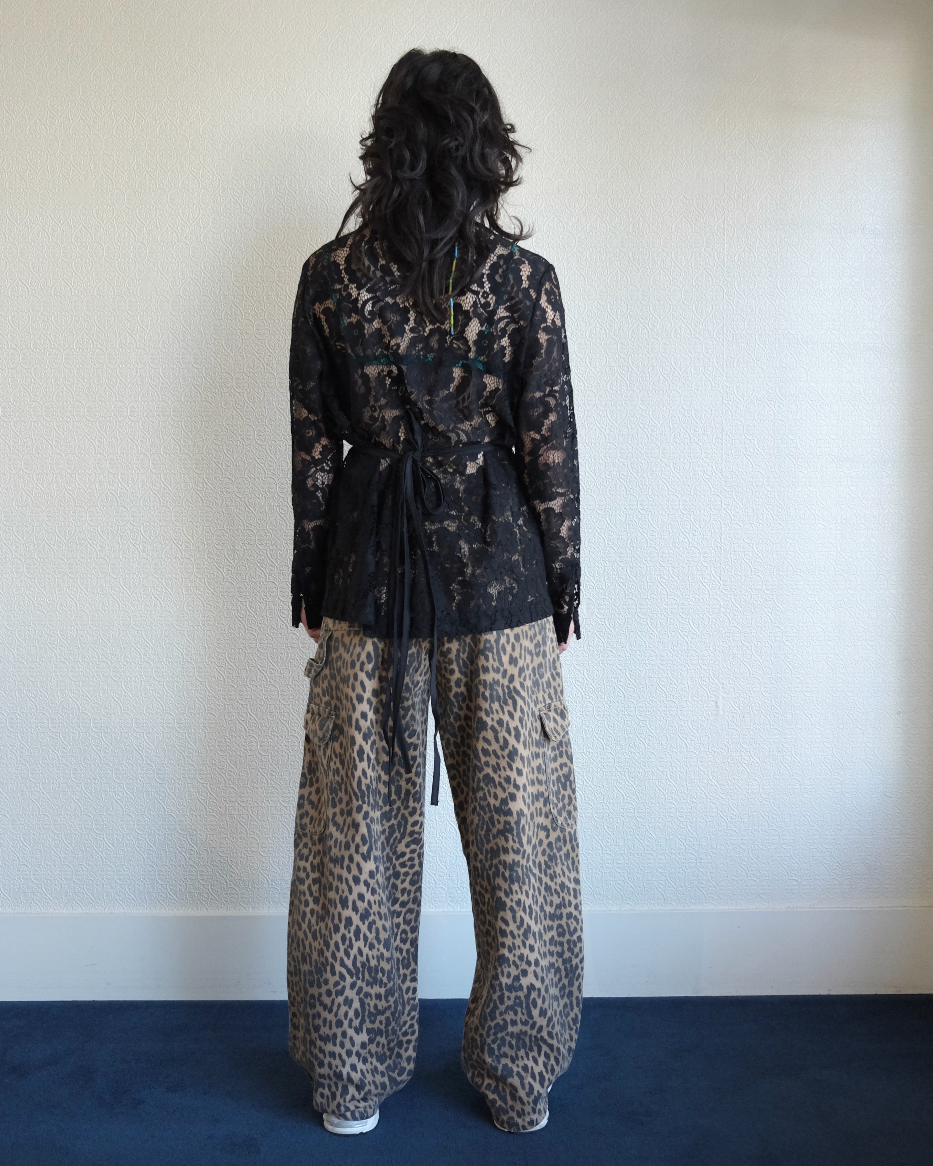 Revel Top, Black Lanai Lace