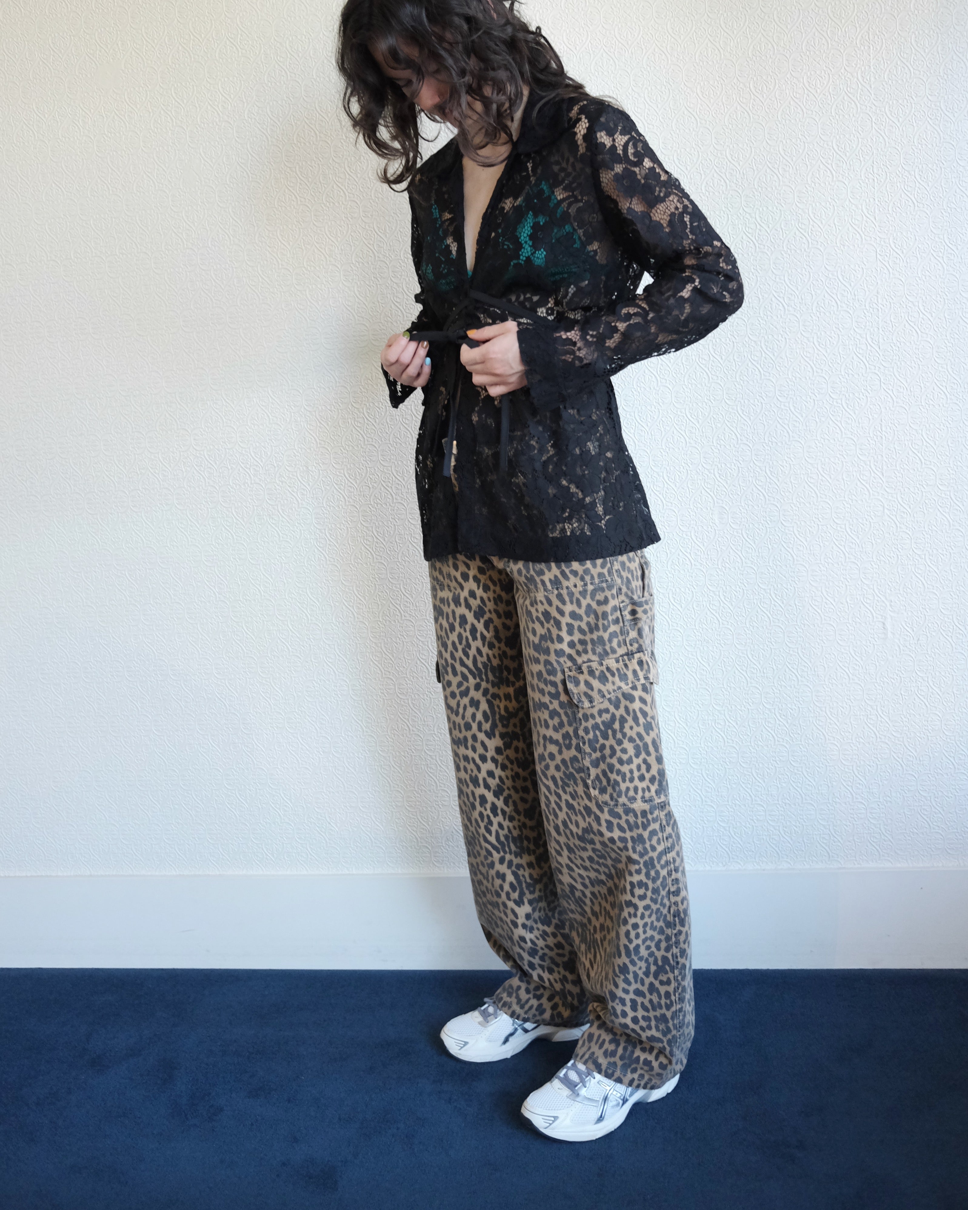 Revel Top, Black Lanai Lace