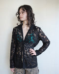 Revel Top, Black Lanai Lace