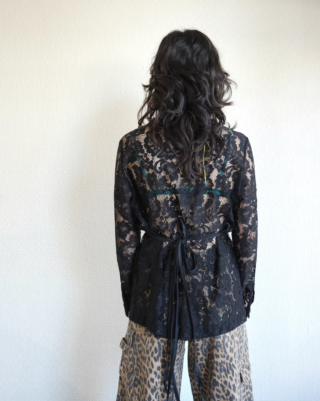 Revel Top, Black Lanai Lace