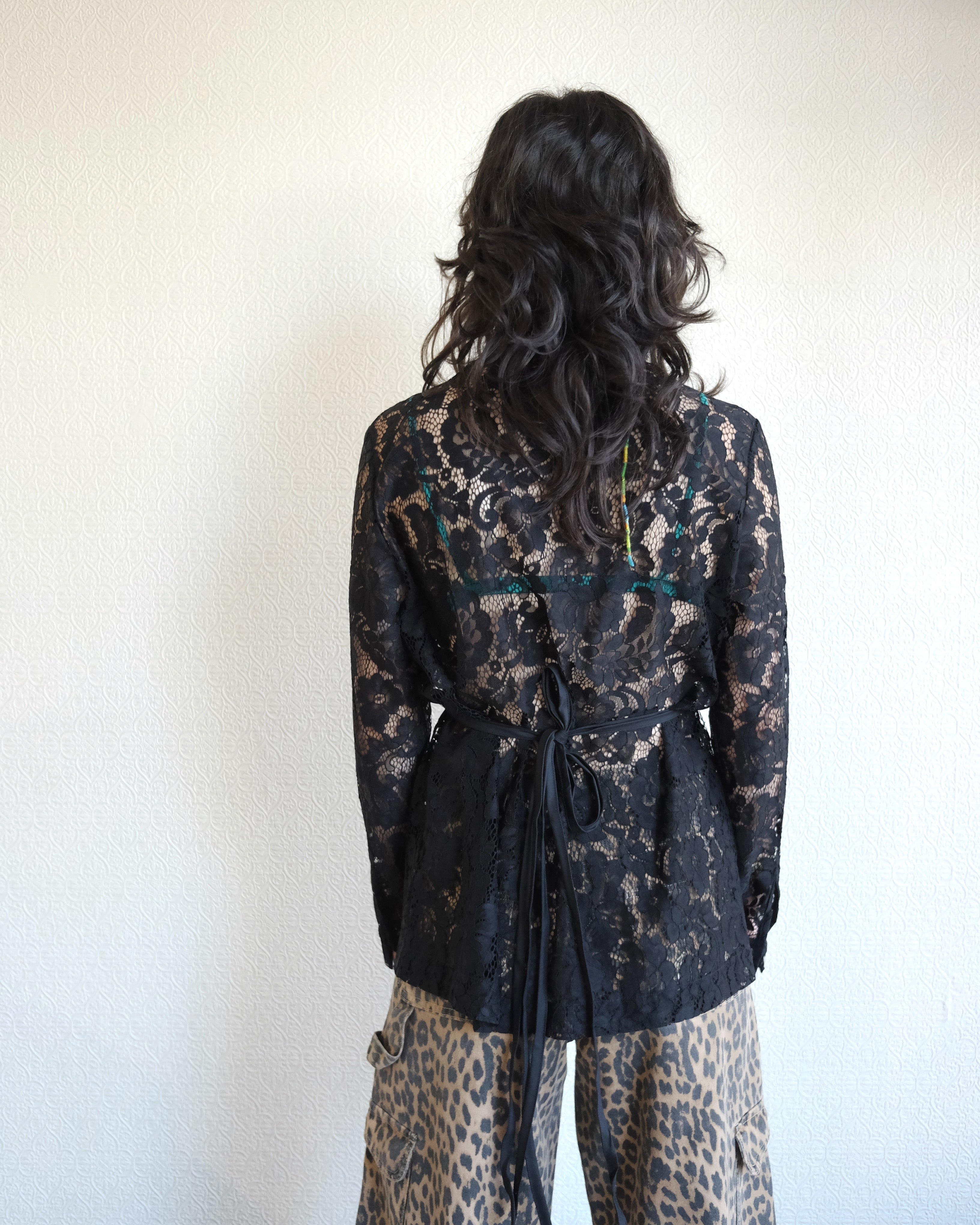 Revel Top, Black Lanai Lace