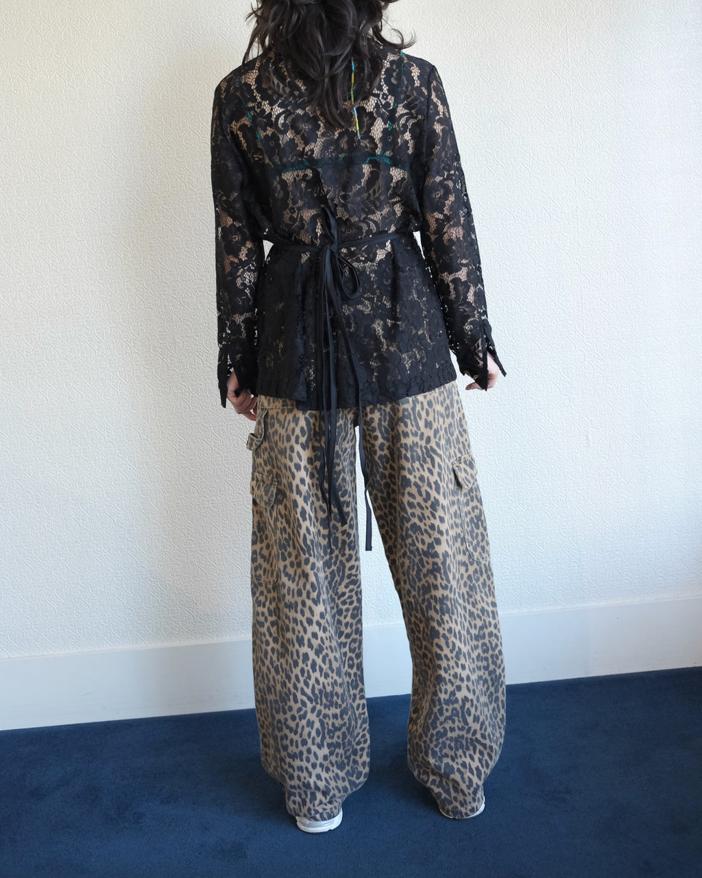 Revel Top, Black Lanai Lace