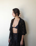 Romeo Top, Black Lace