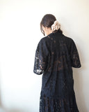 Romeo Top, Black Lace