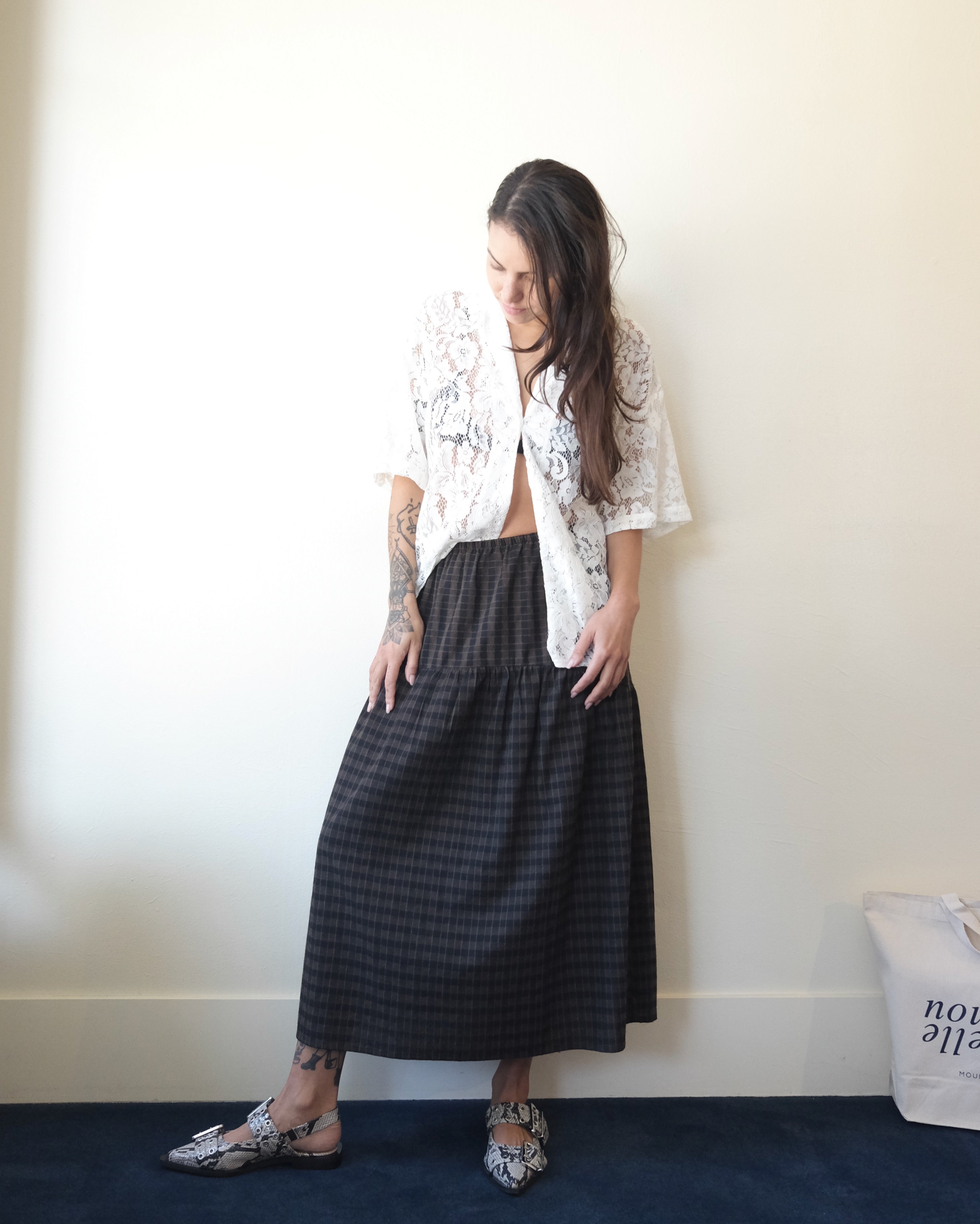 Romeo Top, Lanai White Lace