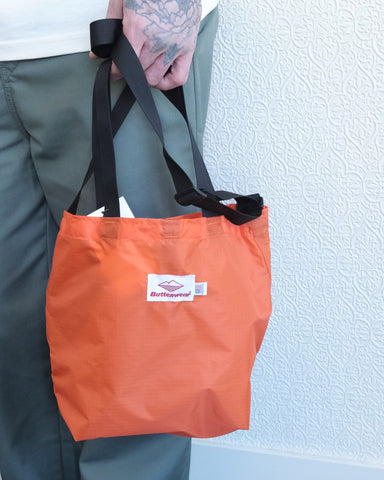 Battenwear Mini Packable Tote, Safety Orange