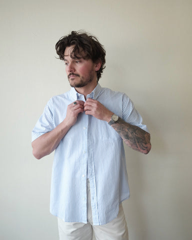 Phelps Shirt, Bluebird Stripe