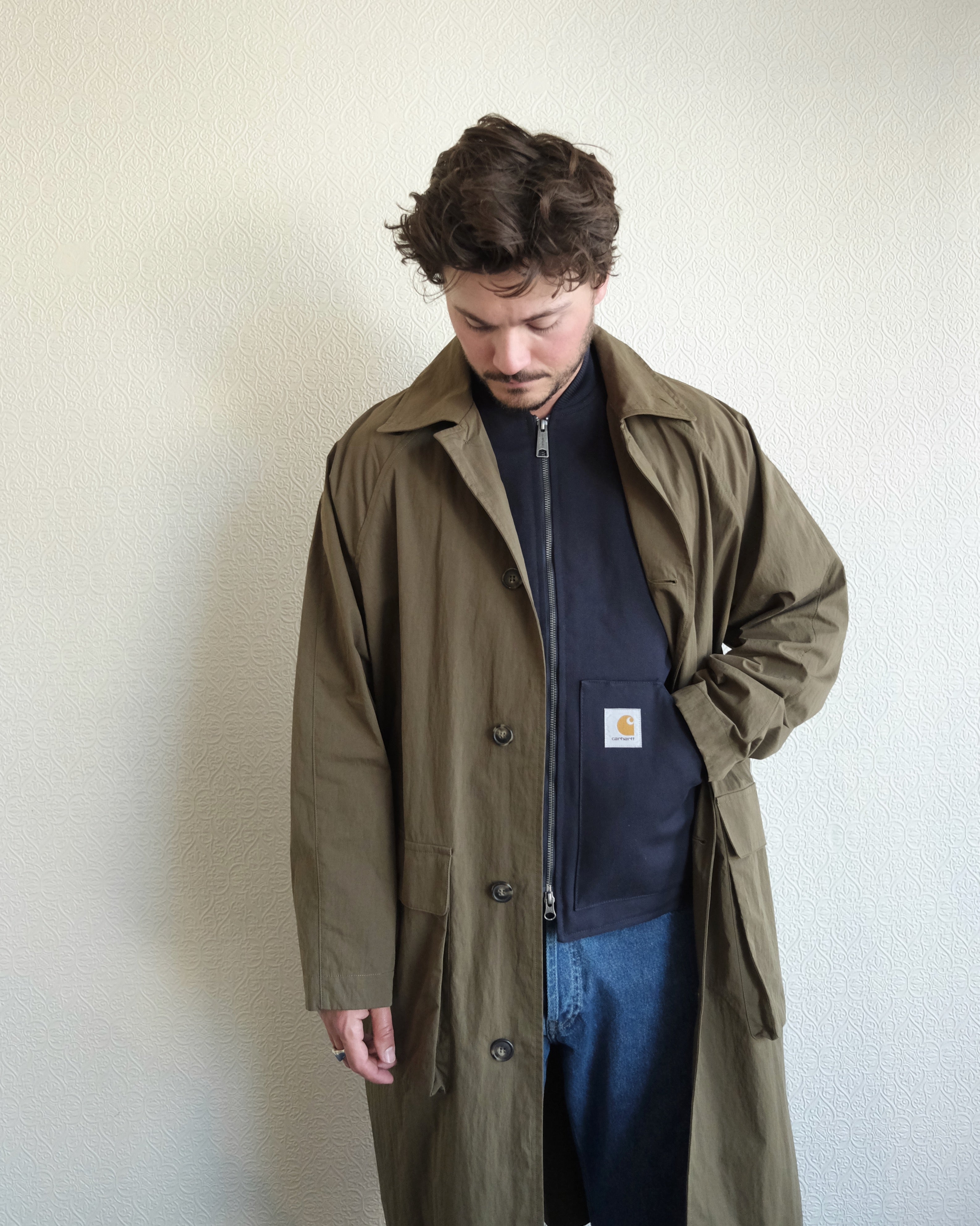 Classic Vest, Dark Navy Rigid