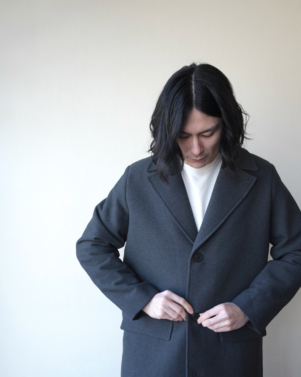 Colombo Coat, Licorice Wool