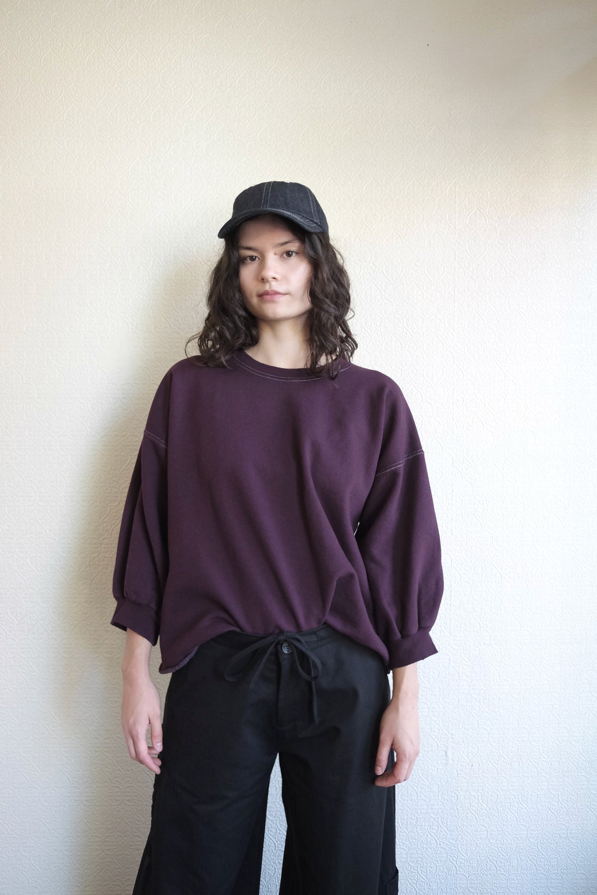 Fond Sweatshirt, Plum