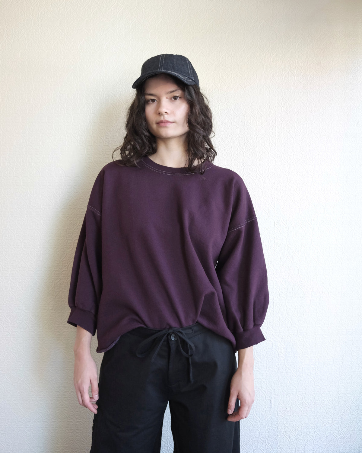 Fond Sweatshirt, Plum