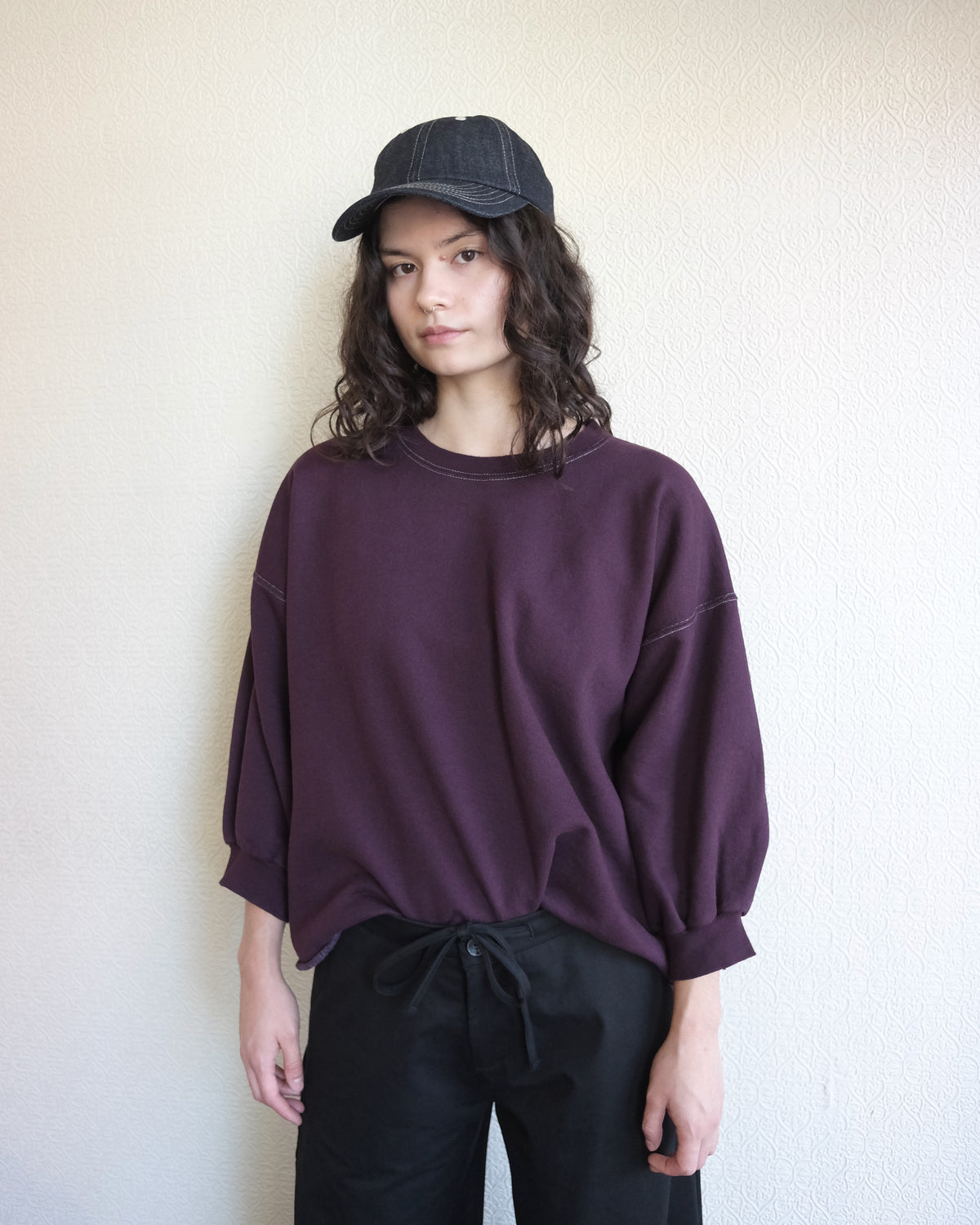 Fond Sweatshirt, Plum
