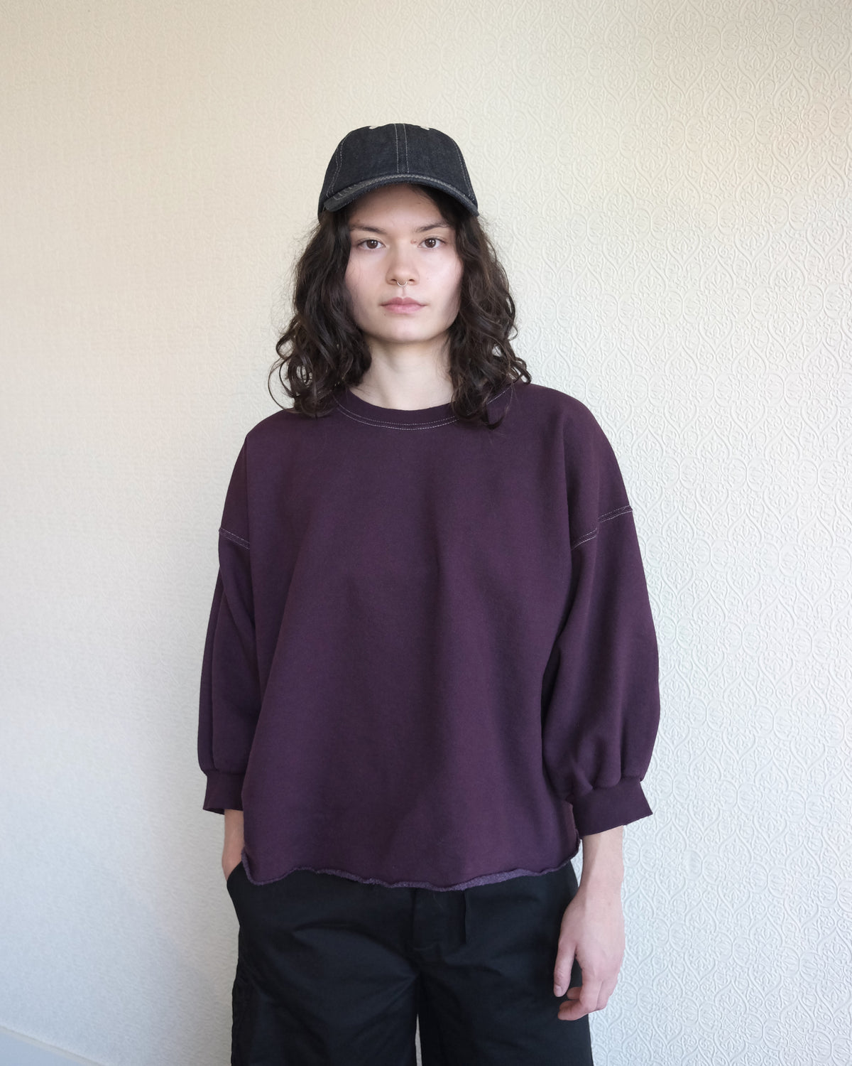 Fond Sweatshirt, Plum