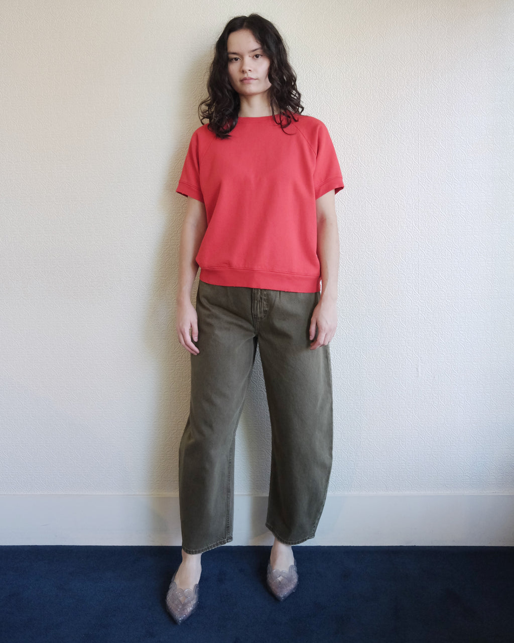 Billi Sweatshirt, Cherry