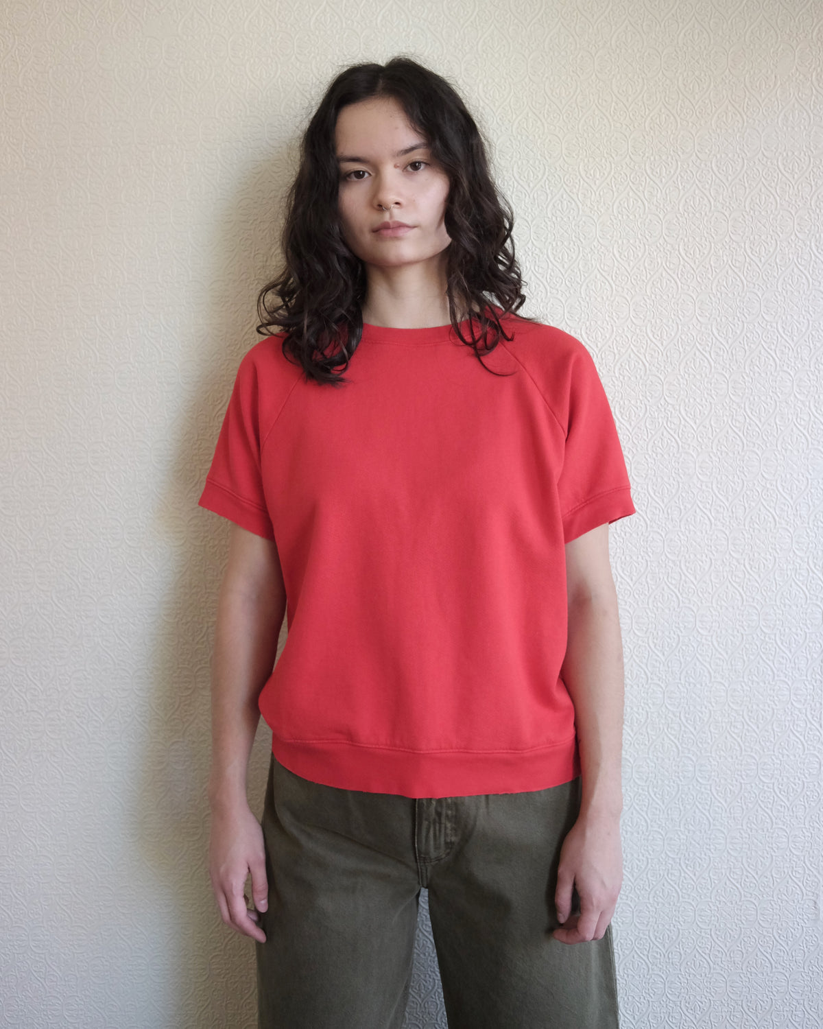 Billi Sweatshirt, Cherry