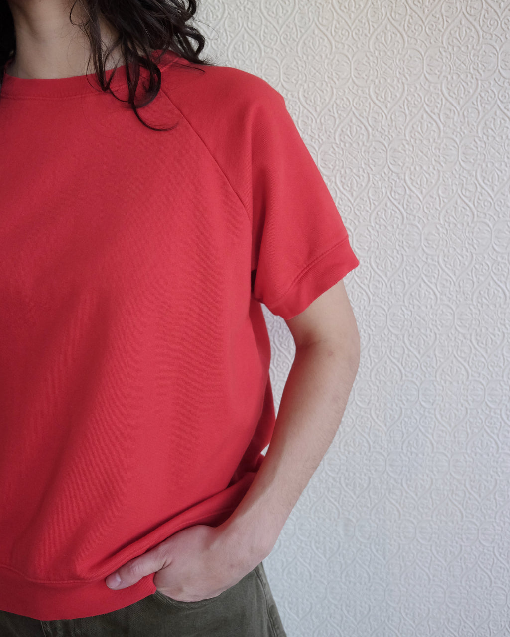 Billi Sweatshirt, Cherry