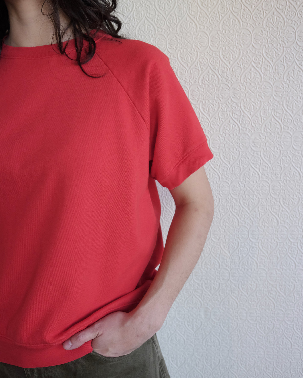 Billi Sweatshirt, Cherry
