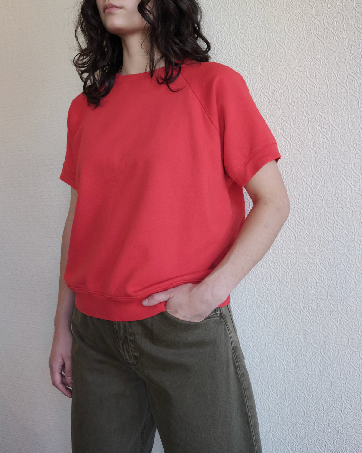 Billi Sweatshirt, Cherry