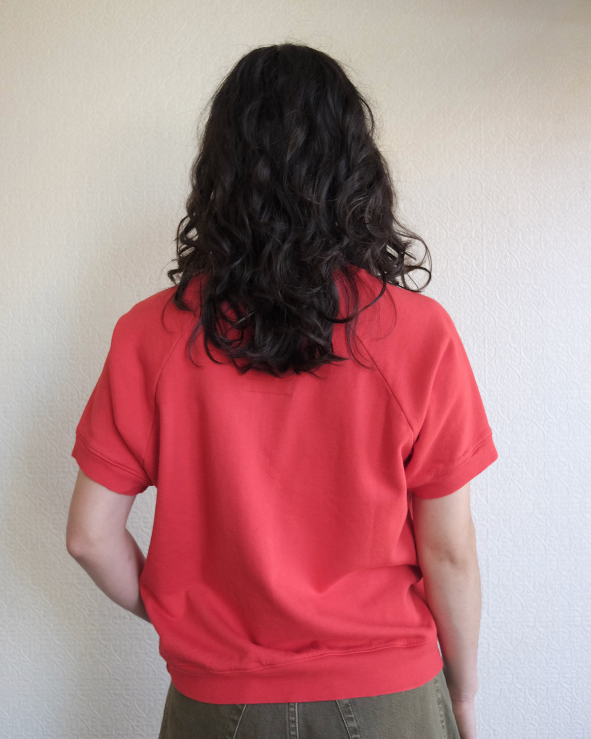 Billi Sweatshirt, Cherry