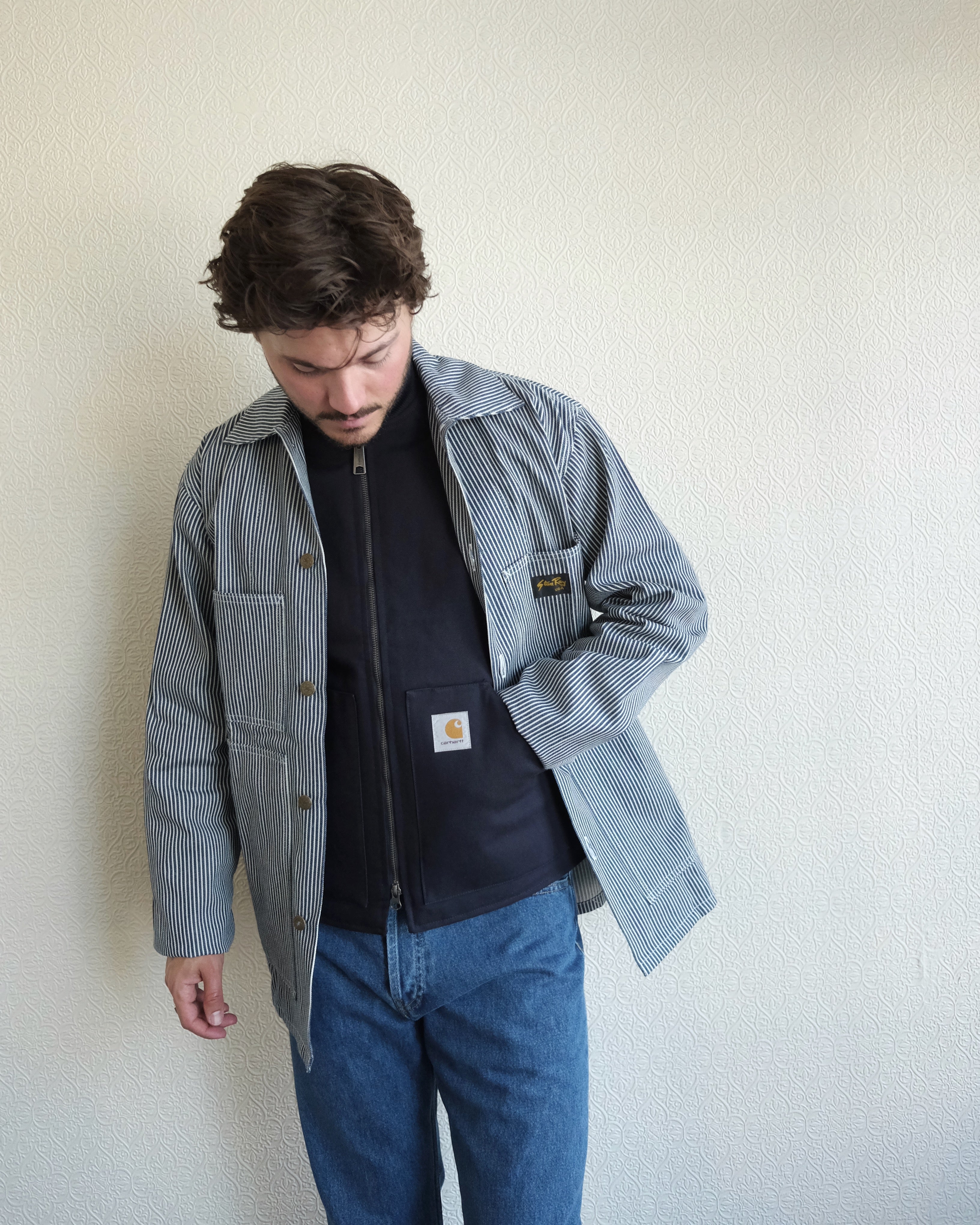 Stan Ray Hickory Stripe Shop Jacket