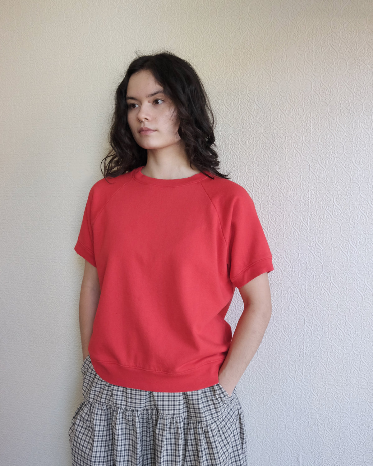 Billi Sweatshirt, Cherry
