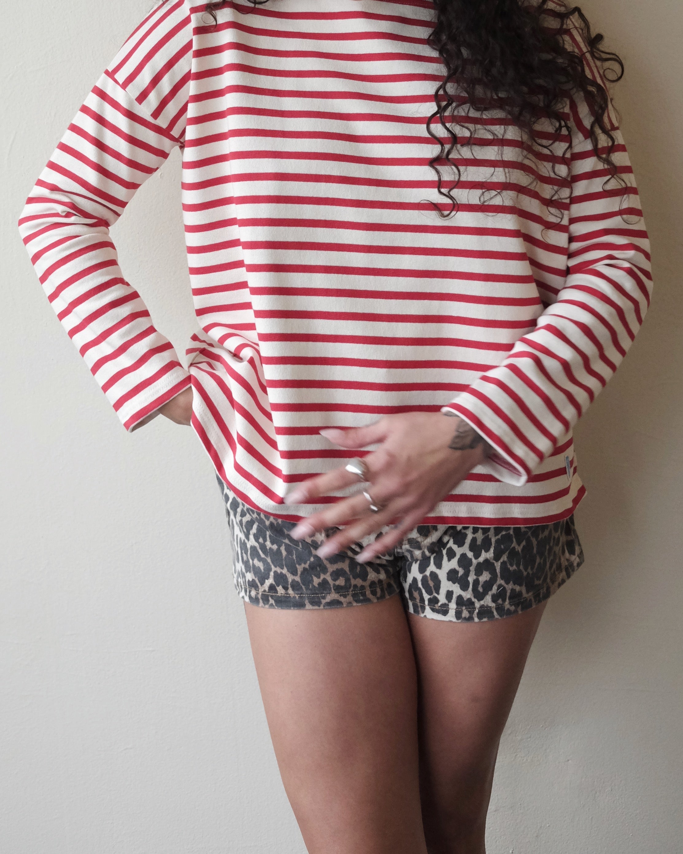 Mariniere Shirt, Red
