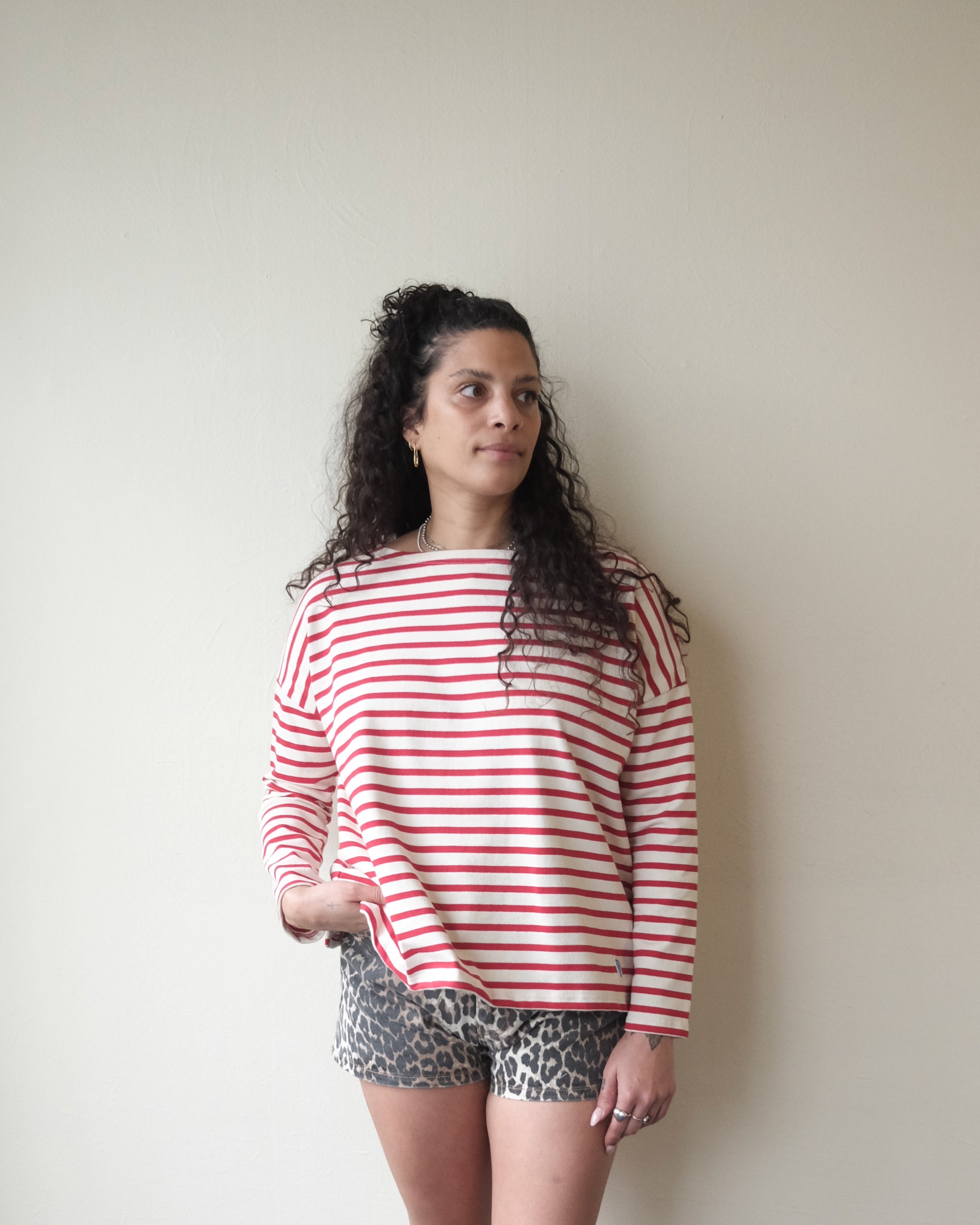 Mariniere Shirt, Red