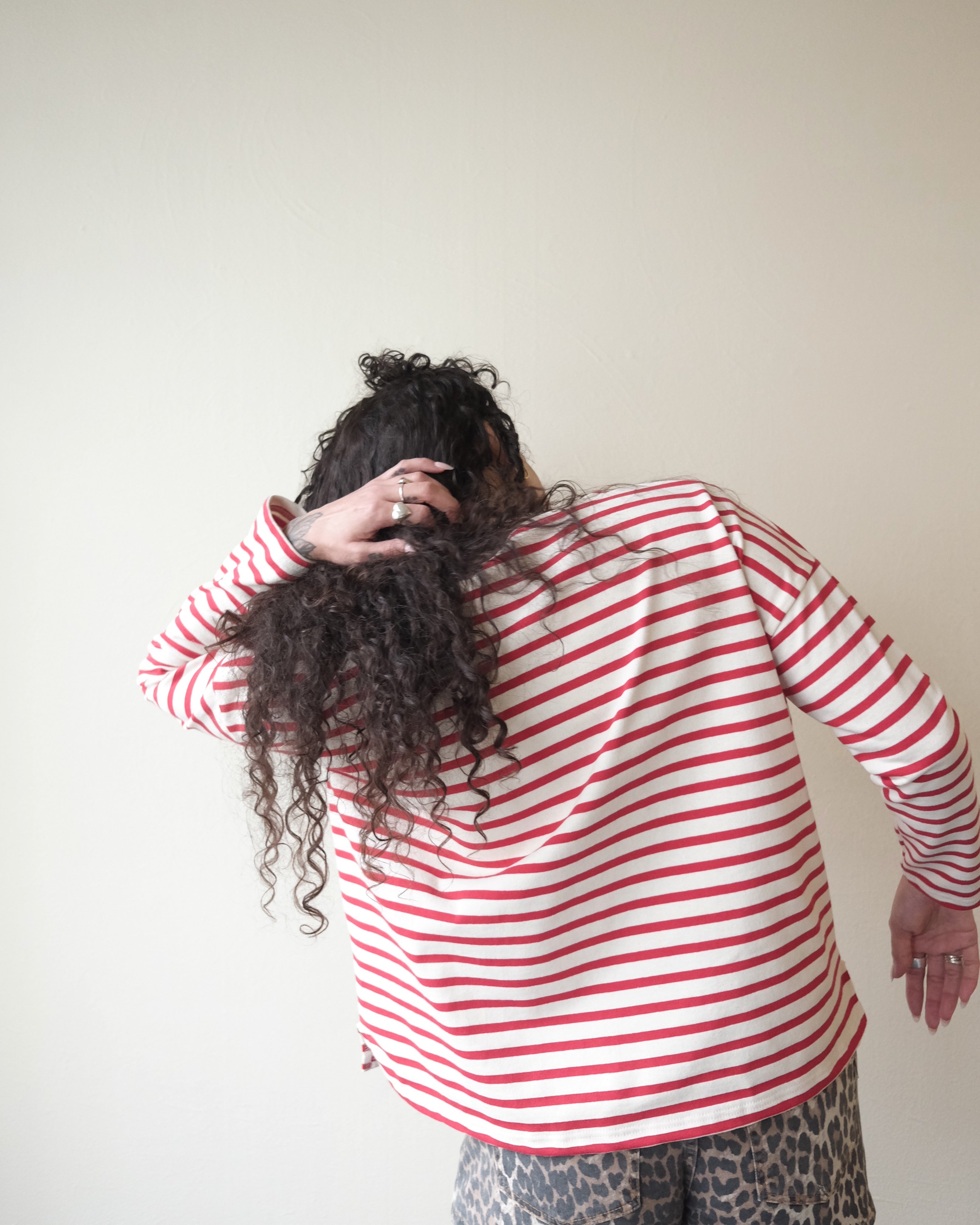 Mariniere Shirt, Red