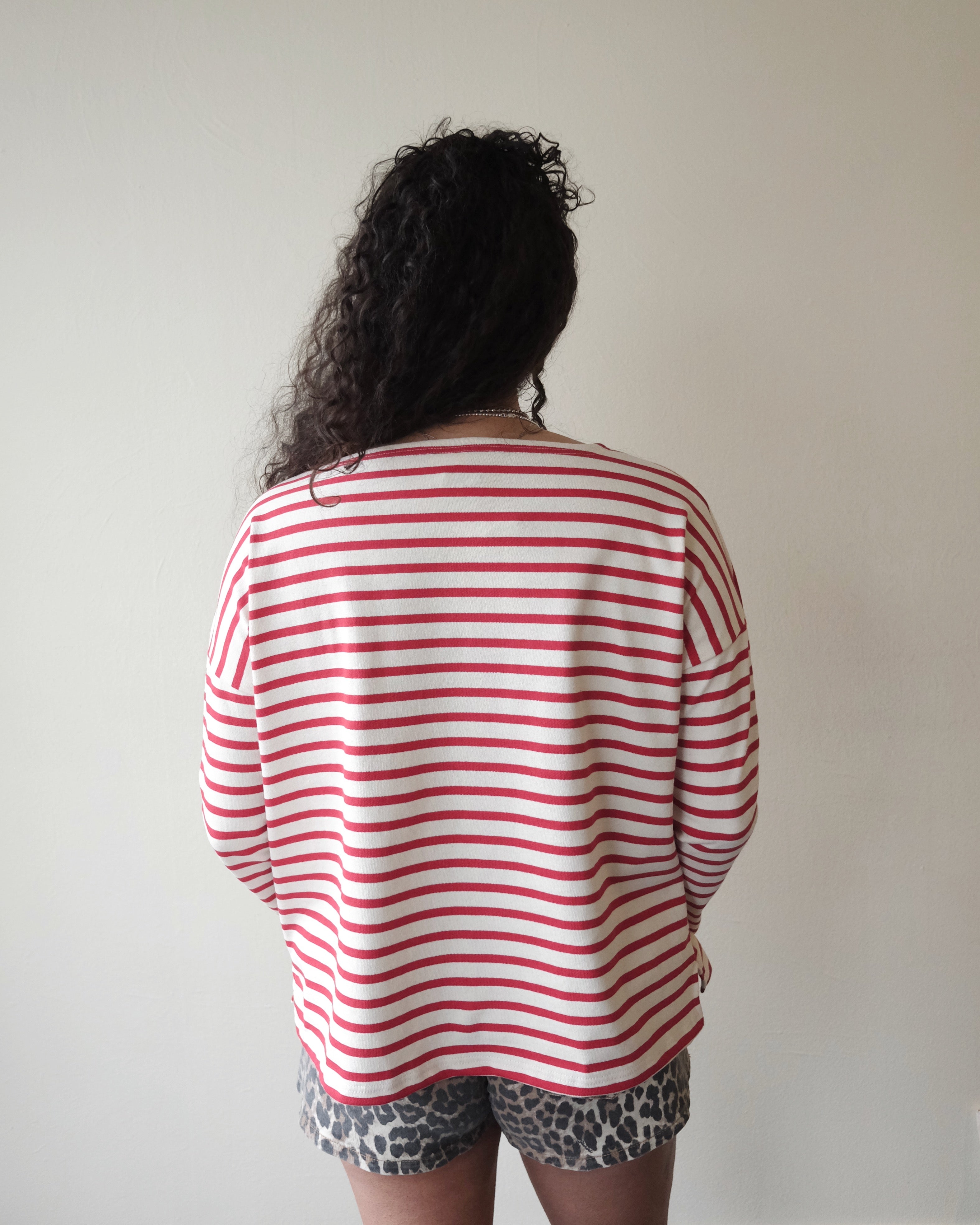 Mariniere Shirt, Red