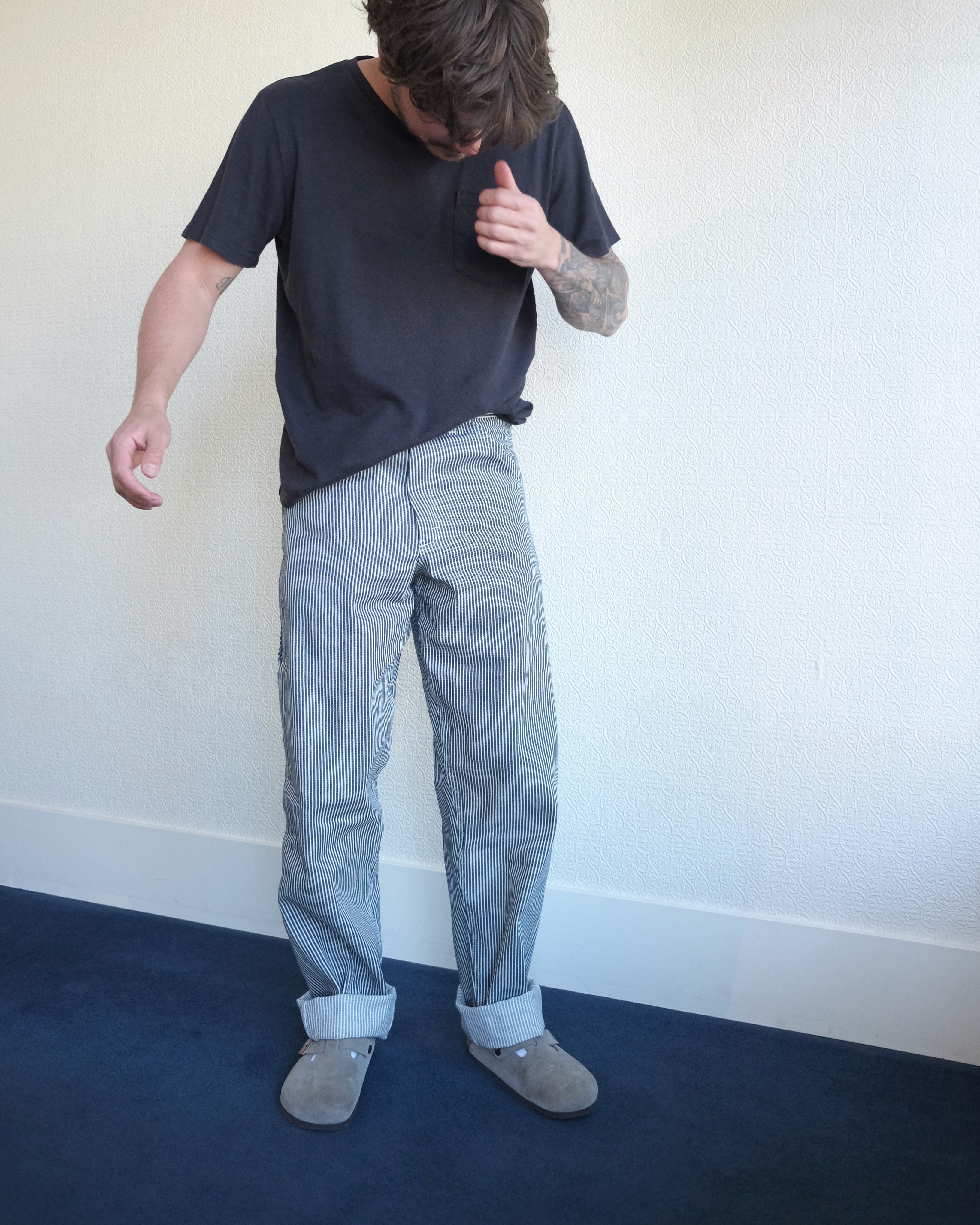 Stan Ray Painter Pant, Hickory Stripe