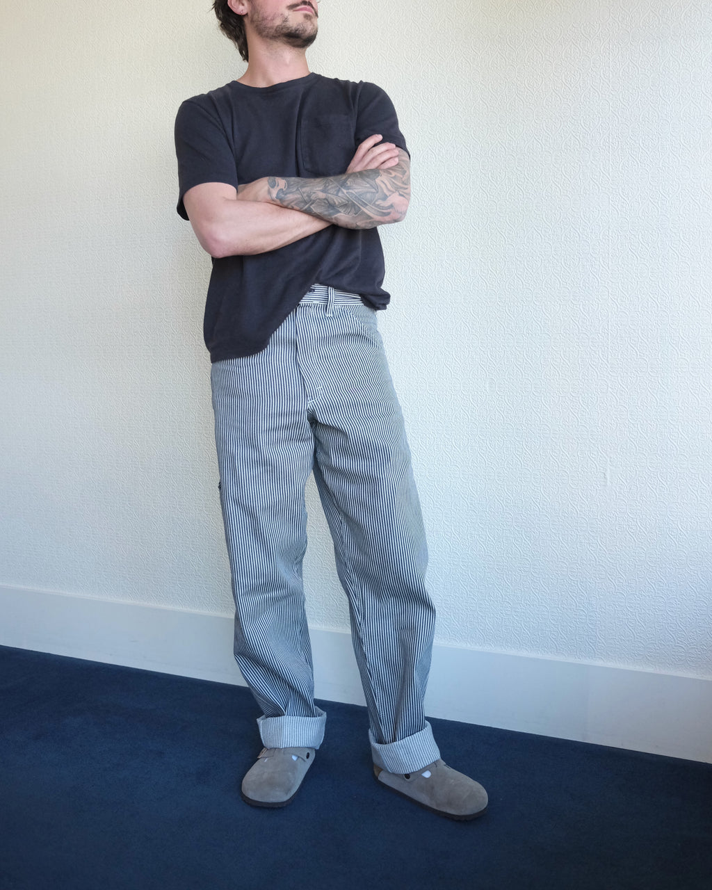 Stan Ray Painter Pant, Hickory Stripe