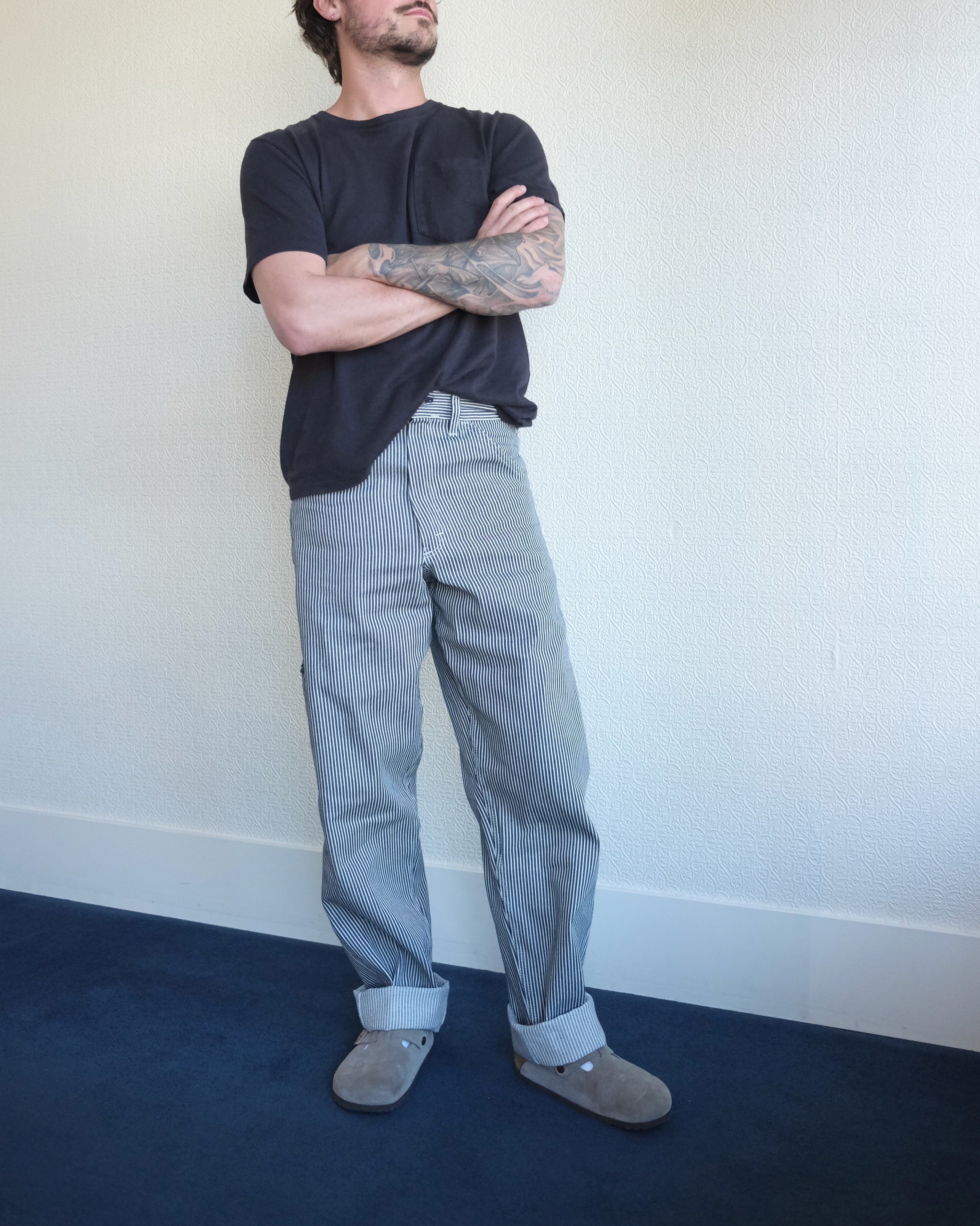 Stan Ray Painter Pant, Hickory Stripe