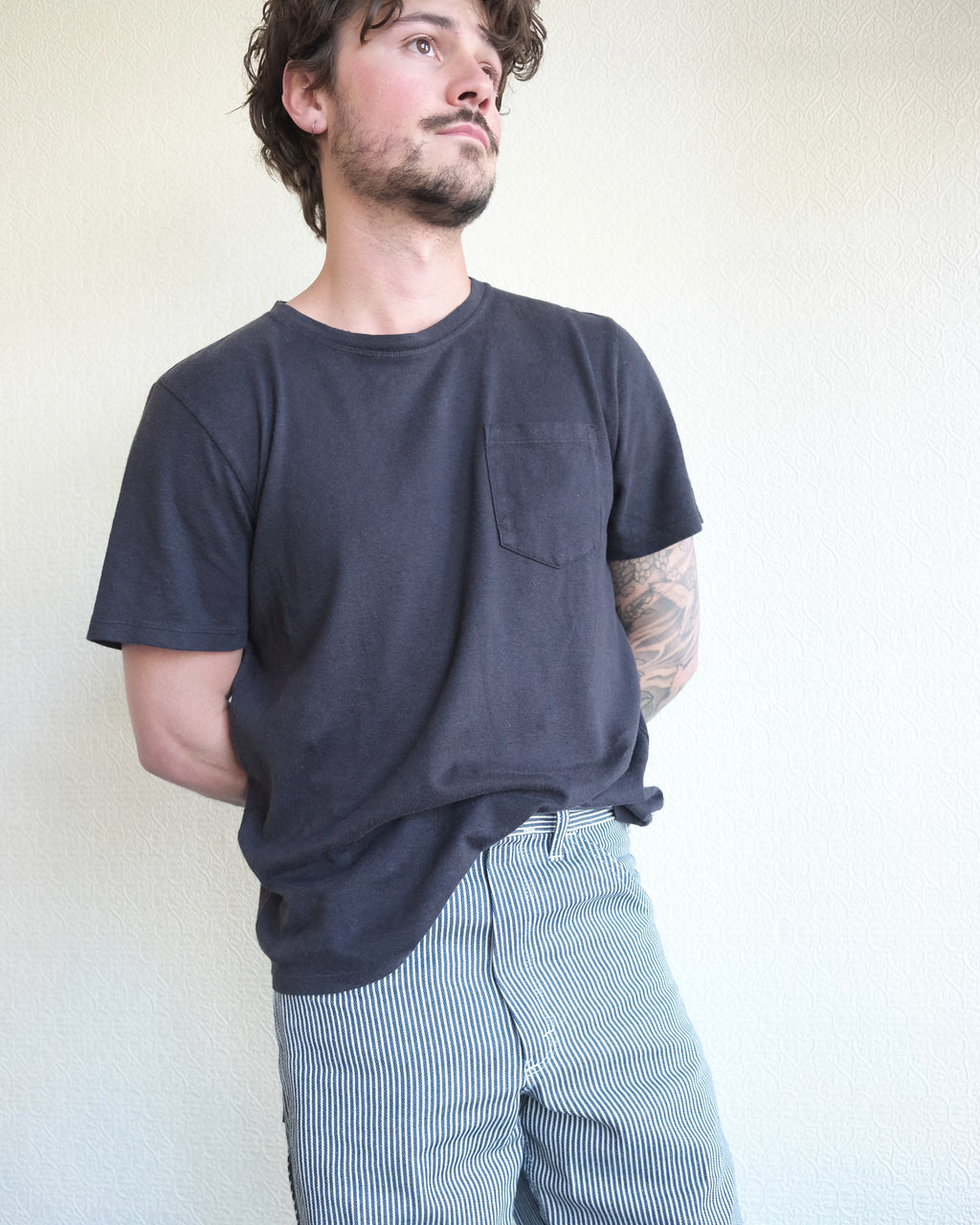 Baja Pocket Tee, Black