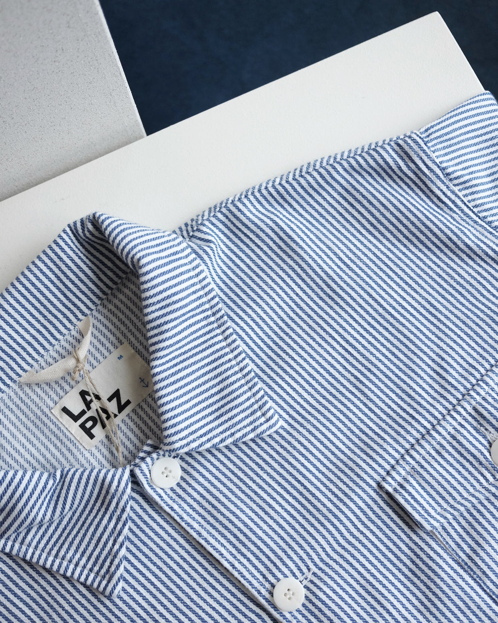 Silva Jacket, Blue Stripe