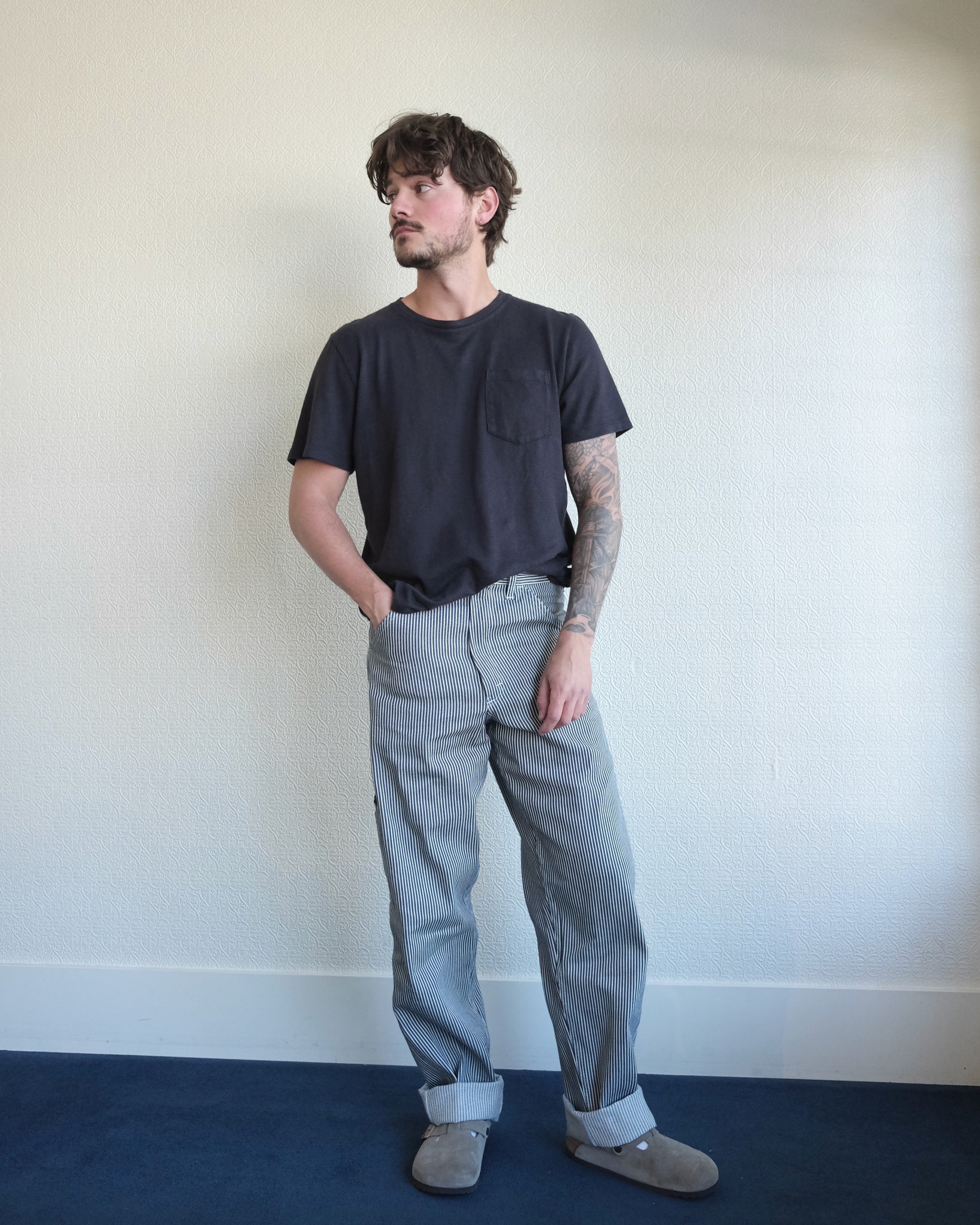 Stan Ray Painter Pant, Hickory Stripe