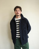 Mantero Jacket, Navy Wool
