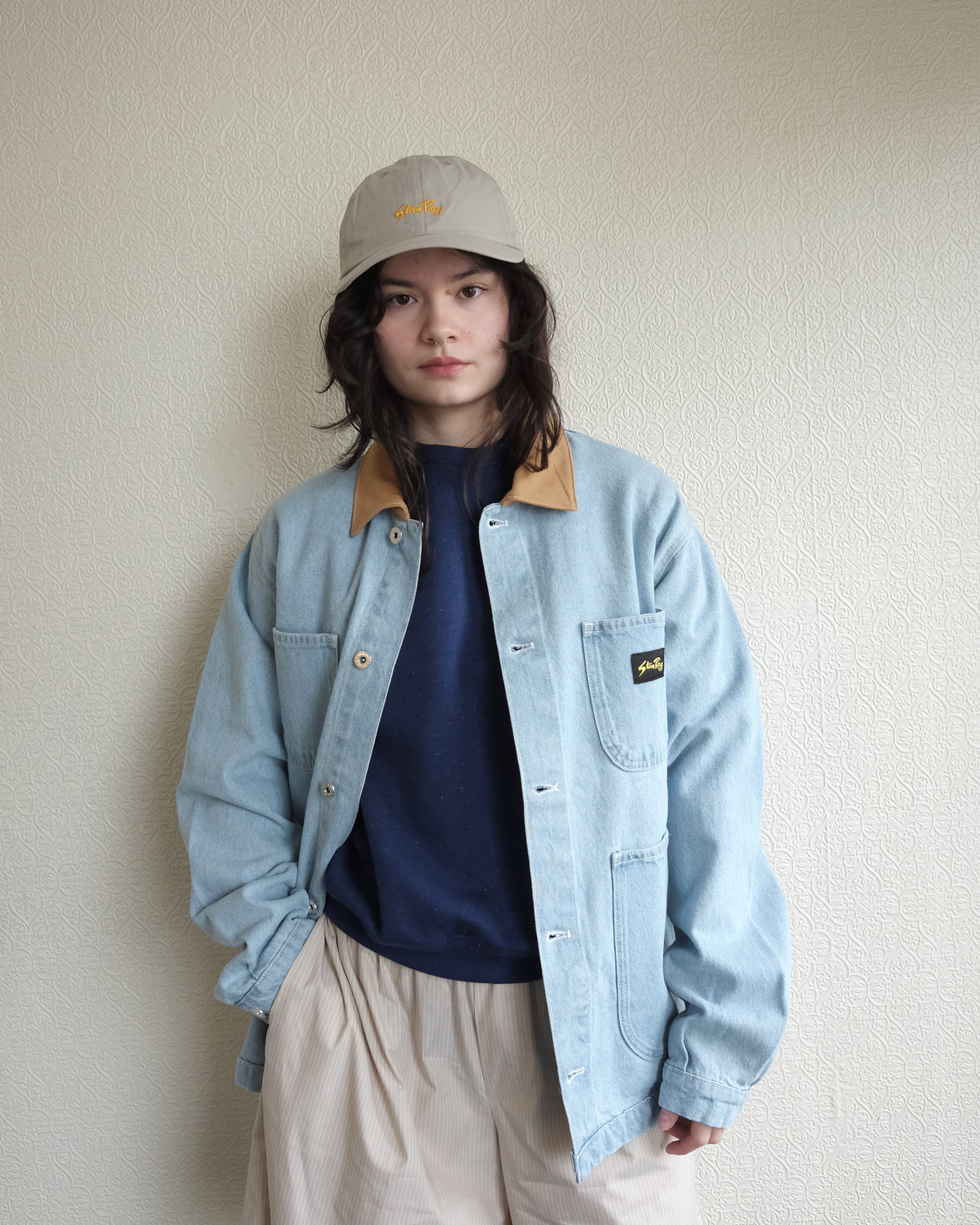 Coverall Jacket, Ice Stone Denim