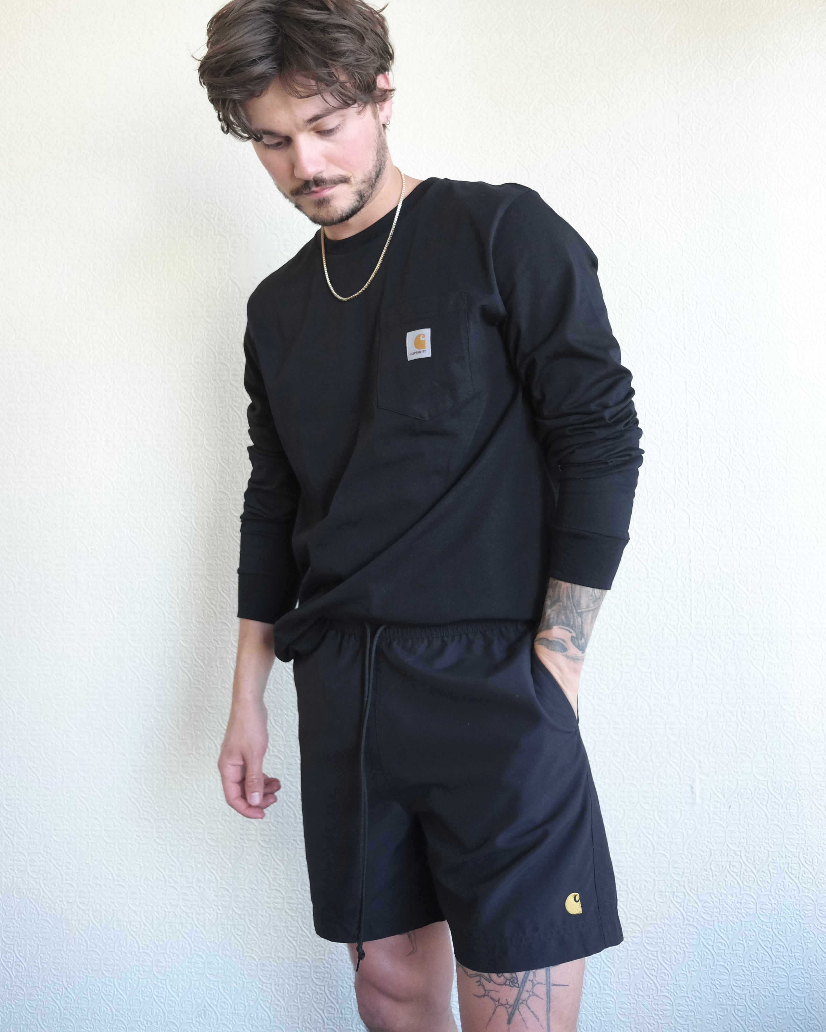 Chase Swim Shorts, Black