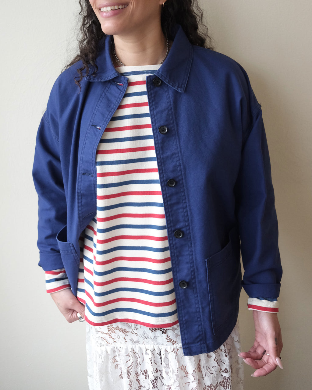 Vetra Oversize Jacket, Hydrone