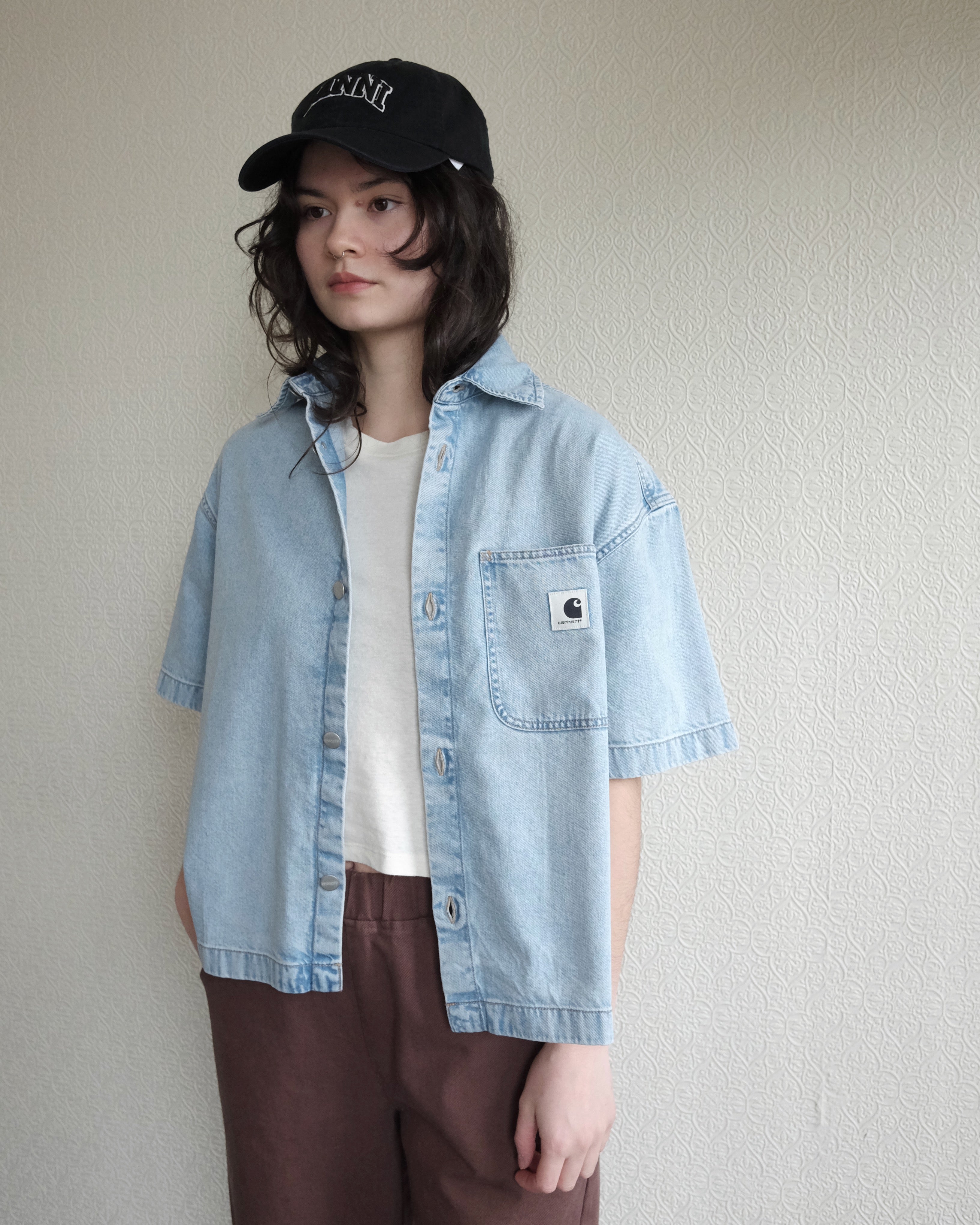 Lovilia Shirt, Stone Bleached