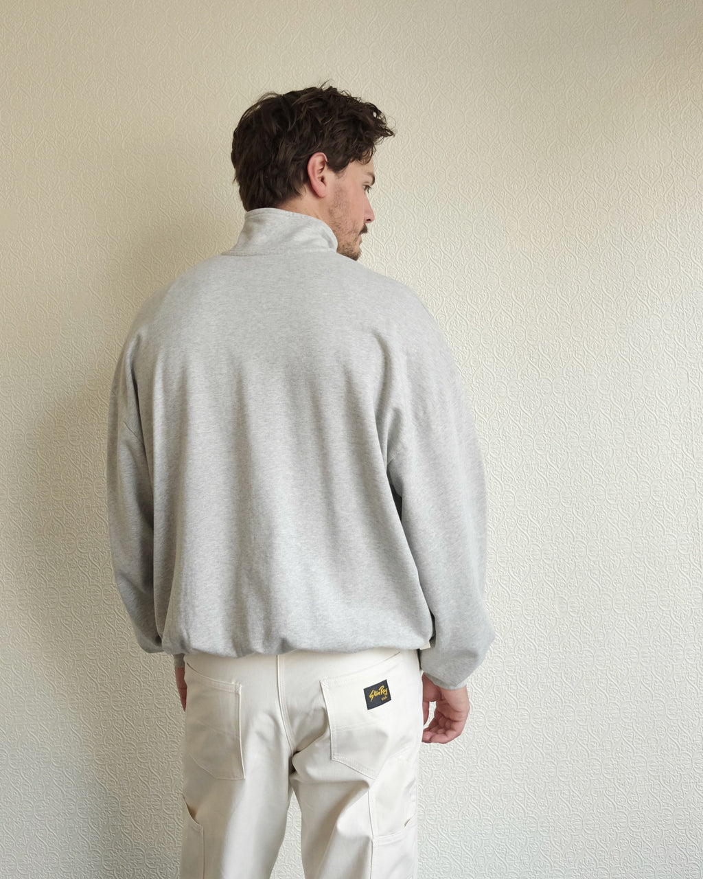 Raposo Quarter Zip, Grey