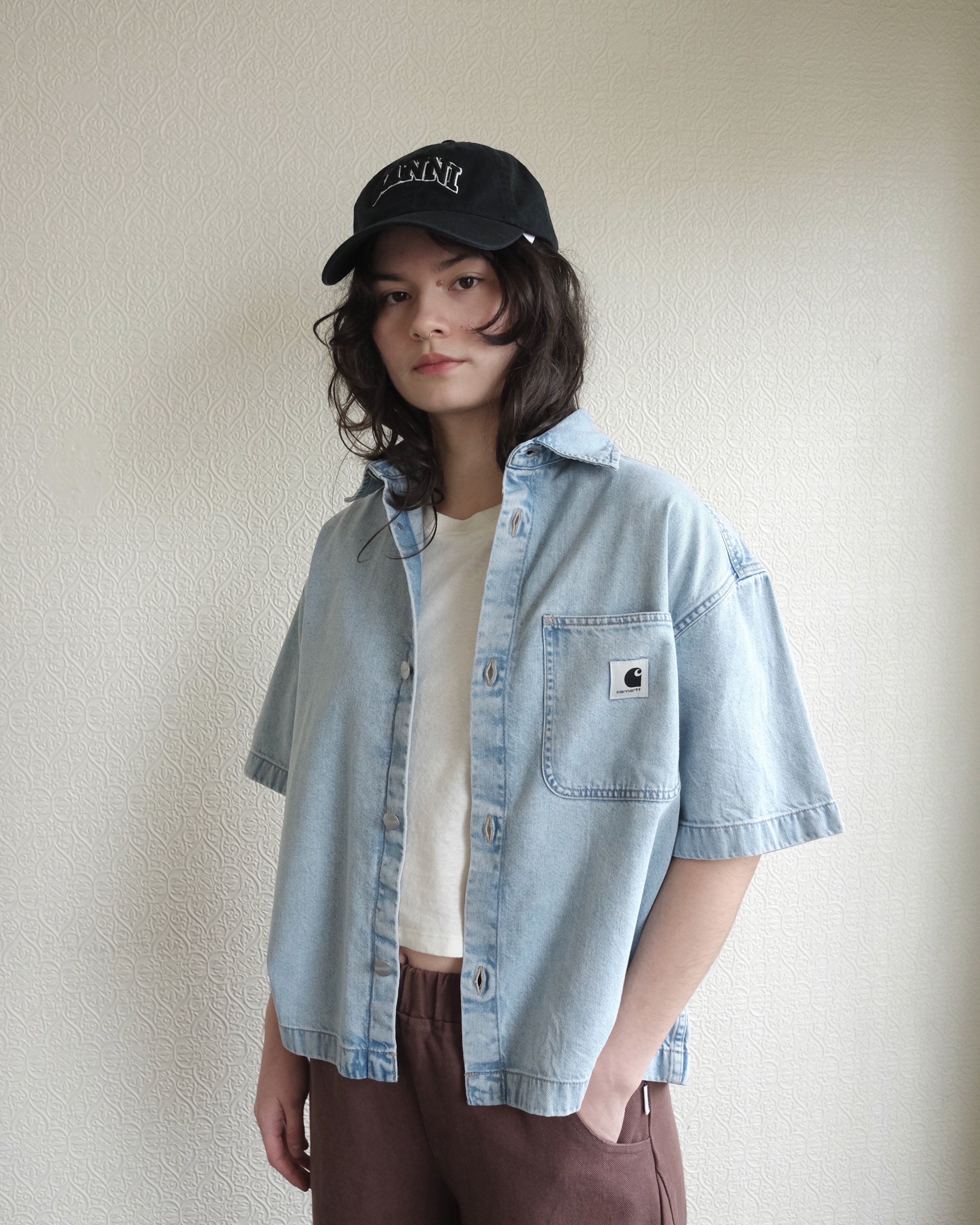 Lovilia Shirt, Stone Bleached