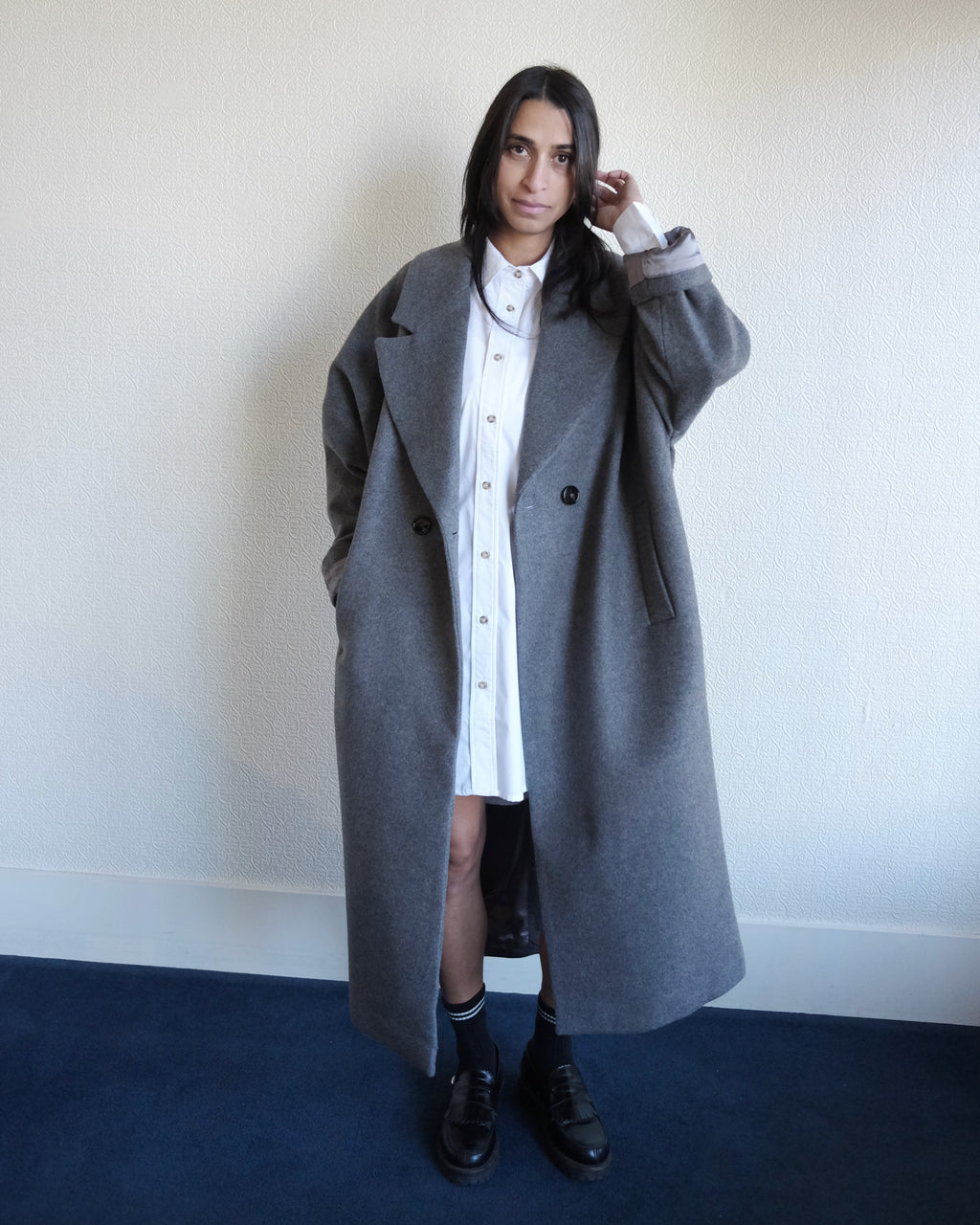 Cedar Coat, Grey