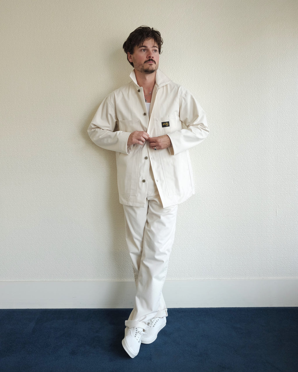Stan Ray Natural Drill Shop Jacket