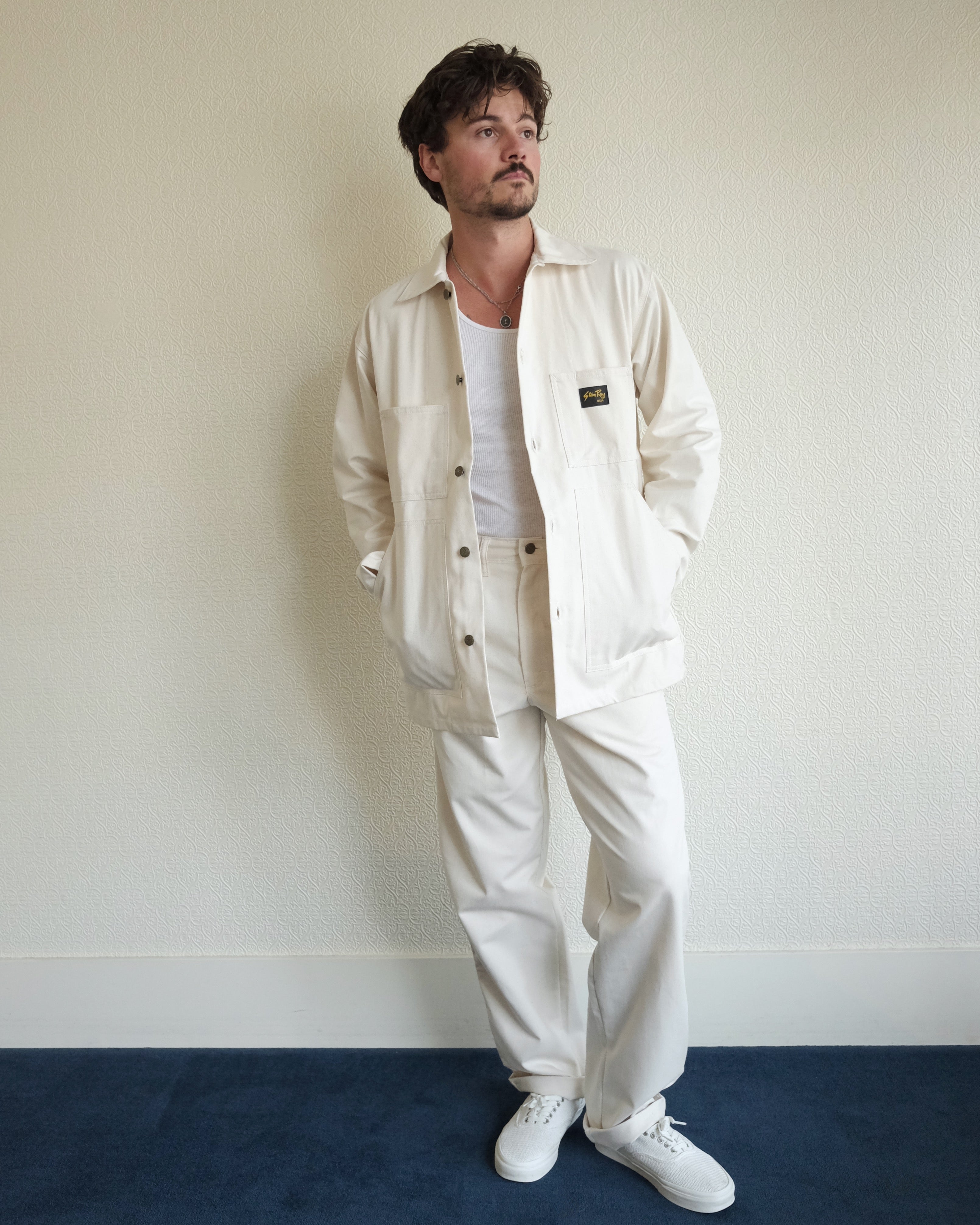 Stan Ray Natural Drill Shop Jacket